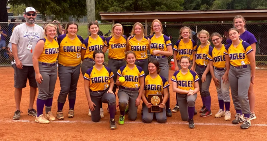 Cramerton Middle, Middle School Softball Champions